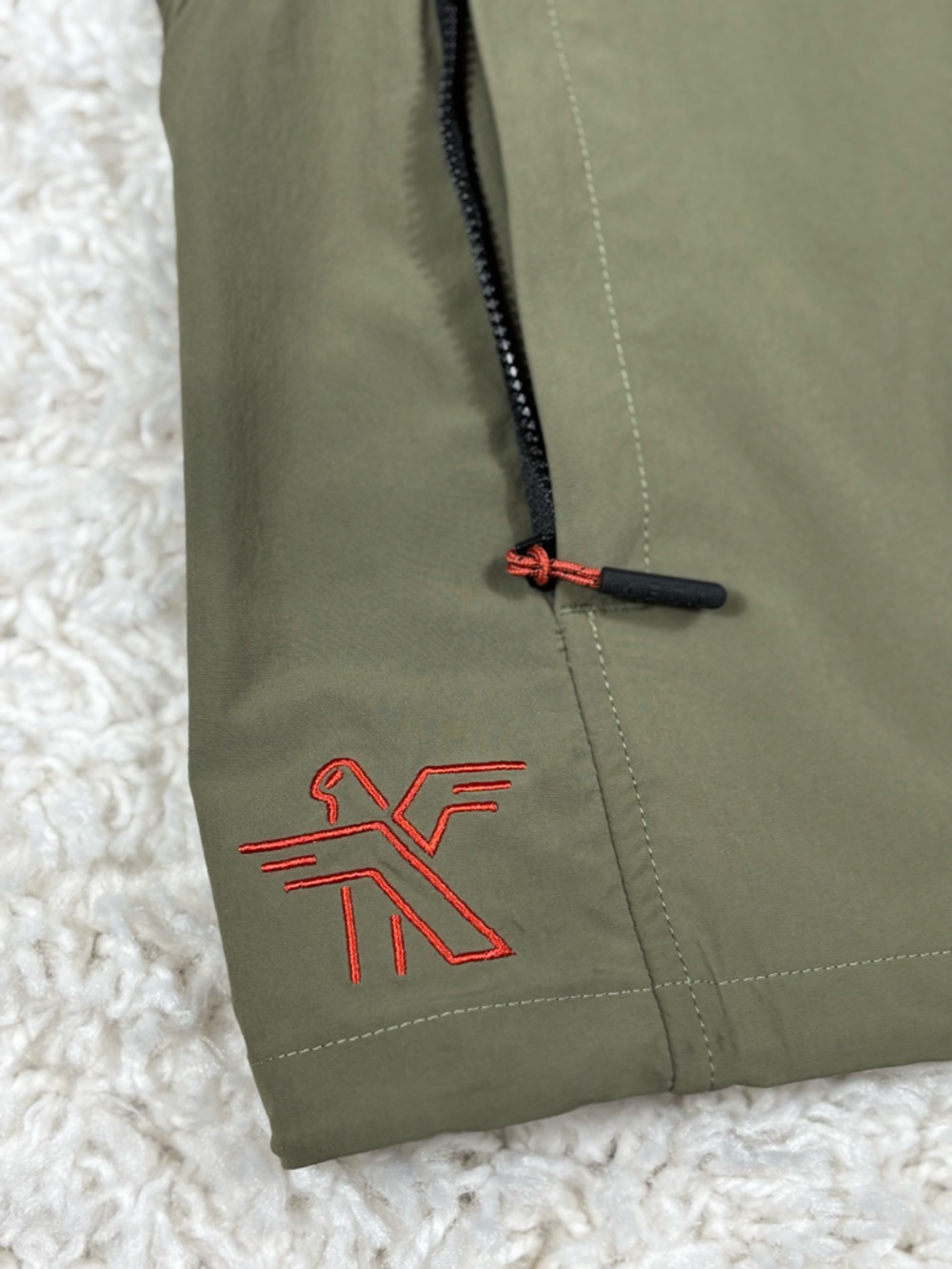 KETL Mtn Escapade Men’s L Olive Lightweight Hooded Travel Hiking Jacket - Picture 4 of 11